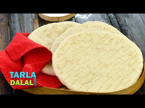 VIDEO : basic pizza base, homemade pizza base recipe in oven by tarla dalal - basicbasicpizzabase, it is quite easy to make at homebasicbasicpizzabase, it is quite easy to make at homerecipelink : http://www.tarladalal.com/basic-basicbasi ...
