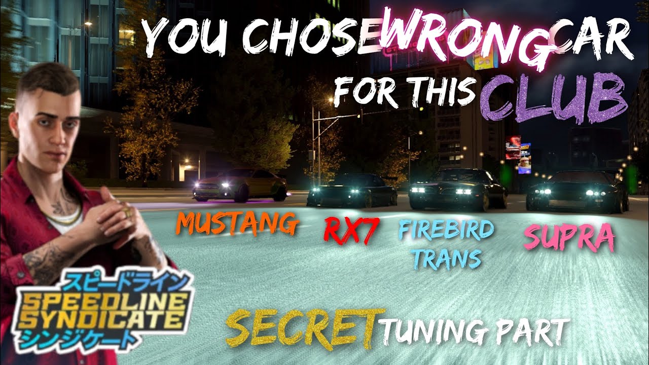 CarX Street Speedline Syndicate Tuning Guide || 3 CarX Street Speedline Syndicate Tuning Guide || 3