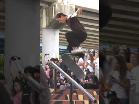 SHOWING US WHY HE WAS AN OLYMPIC SKATER #FLORIDA #SKATEBOARDING