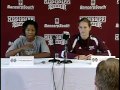 Preseason Press Conference Mary Kathryn Govero and Diamber Johnson