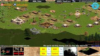 AoE 22 Random BiBi, Tiểu Màn Thầu vs Hoàng Mai Nhi, VaneLove Ngày 23-1-2018