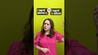 Regret To Vs Regret Informing - 90% People Make This Common English Mistakes - Grammar Tips