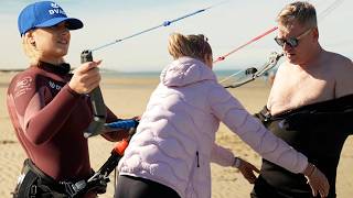 Gibts Den Anzug Auch Für E? Kitesurf-Training Mit Lia Powered By Dvag