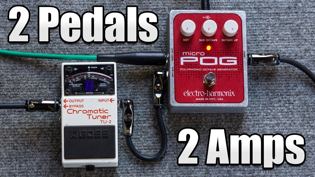 Royal Blood Bass Effects with 2 Pedals and 2 Amps YouTube