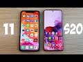 IPHONE 11 VS SAMSUNG GALAXY S20 - БИТВА ДВУХ ГИГАНТОВ! ПОЛНОЕ СРАВНЕНИЕ