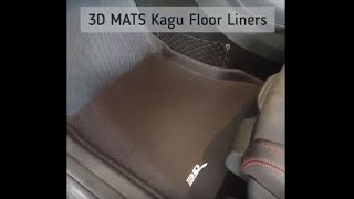 3D Mats Kagu Floor Liners in Mercedes-Benz GLA