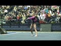 Alabama Gymnastics: Lora Leigh Frost Floor Exercise at PSU Quad Meet