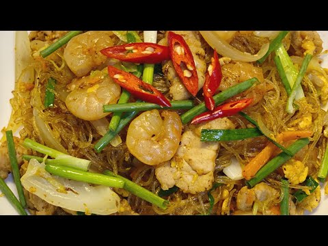 Miến Xào Thái Lan - Thai Stir Fried Glass Noodle