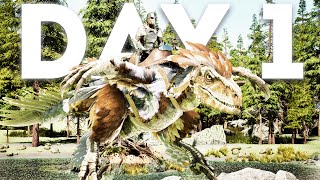 Day 1 Starting Out On Ark Valguero Ascended