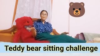 Teddy Bear Sitting Challenge Ll Teddy Bear Challenge