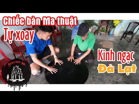 Kinh ngạc chiếc bàn hiểu tiếng người ở Đà Lạt