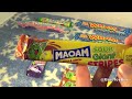 Tasting British Sweets! UK Candy: Maoam, Freddo, Flumps, Refreshers & More! by Bin's Toy Bin