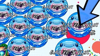 PRO TROLLING NOOB IN AGARIO ( Agar.io Best Moments )