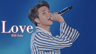 BTS (방탄소년단) RM - Love [LIVE Performance] Tokyo Dome