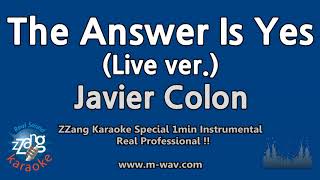 Watch Javier Colon The Answer Is Yes video