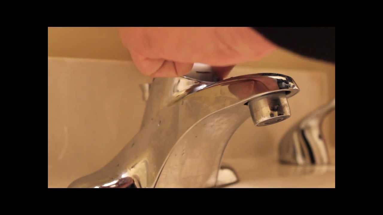 How to repair moen bathroom faucet dripping water