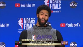 Anthony Davis Press Conference 2020 Nba Finals