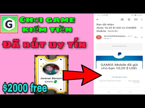 App gamee, chơi game kiếm tiền đã rút uy tín cực ngon, không cần tuyển ref