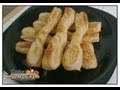Lazitos de hojaldre | Recetas de postres