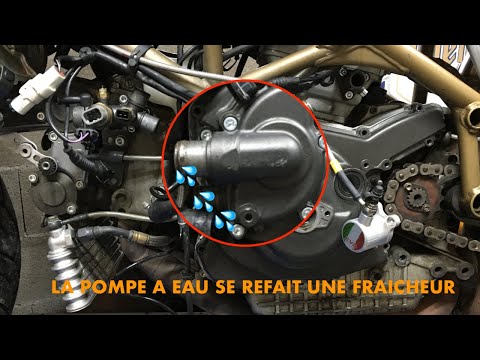 TUTO - Comment reconditionner la pompe à eau des DUCATI 748 888 916 996 ST2 ST4 ST4s ST3