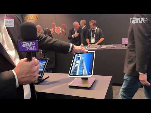 ISE 2024: Basalte Features Adjustable Eve Plus Flexible iPad Holder and Docking Station