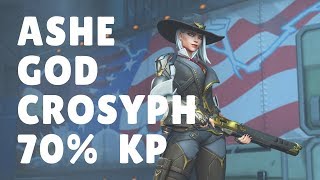Overwatch Literally The Best Ashe Gameplay Ever By Crosyph