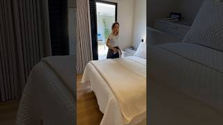 Cama Arrumada Como Em Um Hotel