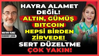 Hayra Alamet Değil Altın, Gümüş Ve Bitcoin Hepsi Birden Zirvede Sert Düzeltme Çok Yakın