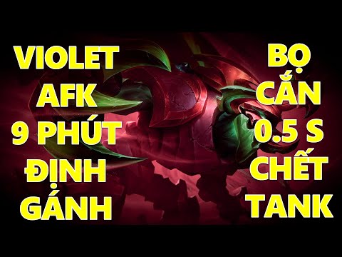 Đồng đội phản ứng gắt khi gặp Violet Afk 9Phút đòi gánh team - Bọ Thánh kiếm cắn phát lên bảng