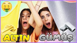 Balondan Ne Çıkarsa Slime Challenge Altın Vs Gümüş Slaym Dila Kent