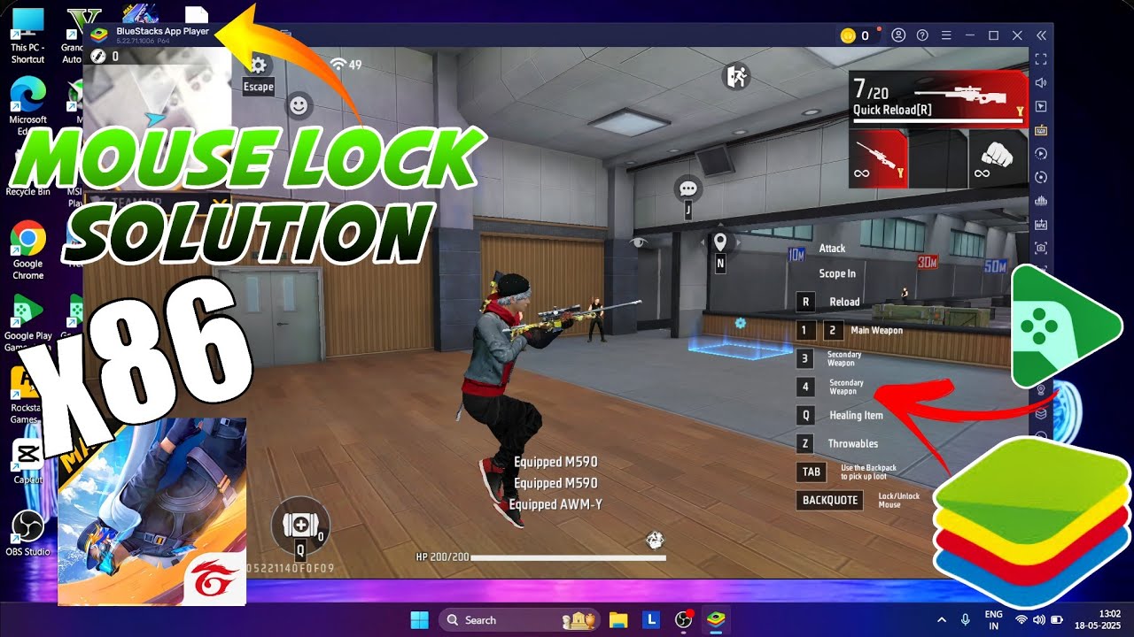 Mouse Lock Unlock In Free Fire x86 Google Play Ff Max In Mouse Lock Unlock In Free Fire x86 Google Play Ff Max In