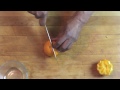 How to make Orange Basket. How to make Woolf Teeth. Buffet Presentation Garnish.
