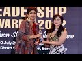 Beauty Queen Bubly is Receiving Award from Shilpa Shetty