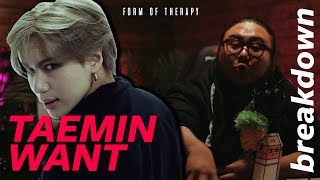 Producer Breaks Down Taemin 34 Want 34 Mv Producer Breaks Down Taemin 34 Want 34 Mv