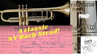 A Clic Beauty The 1948 Ny Bach Stradivarius 37 Trumpet For Sale Acb Show And Tell