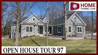 Open House Tour 97 - Custom Ranch Home Design at Retreat on Stony Creek in South Elgin