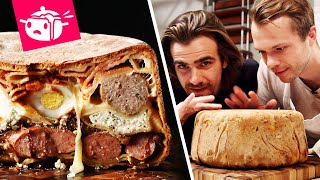 We Tried To Make The Most Intimidating Pasta Dish (Timpano) We Tried To Make The Most Intimidating Pasta Dish (Timpano)