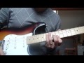 U2 where the streets have no name guitar lesson cover