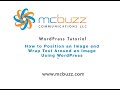 WordPress Tutorial - How to Wrap Text Around an Image