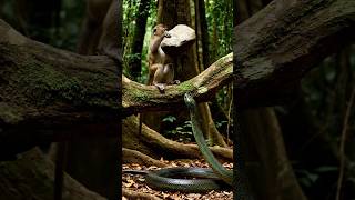 Monkey Vs Giant Snake Unbelievable Moment