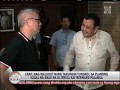 Erap nag-walkout sa interview