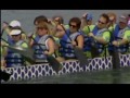 Dragon boats race on Lake Erie