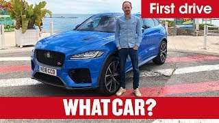 2019 Jaguar F-Pace SVR review – new V8 SUV Porsche Macan rival | What Car?