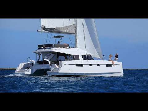 Nautitech 46 Fly catamaran walkthrough at Cannes 2016