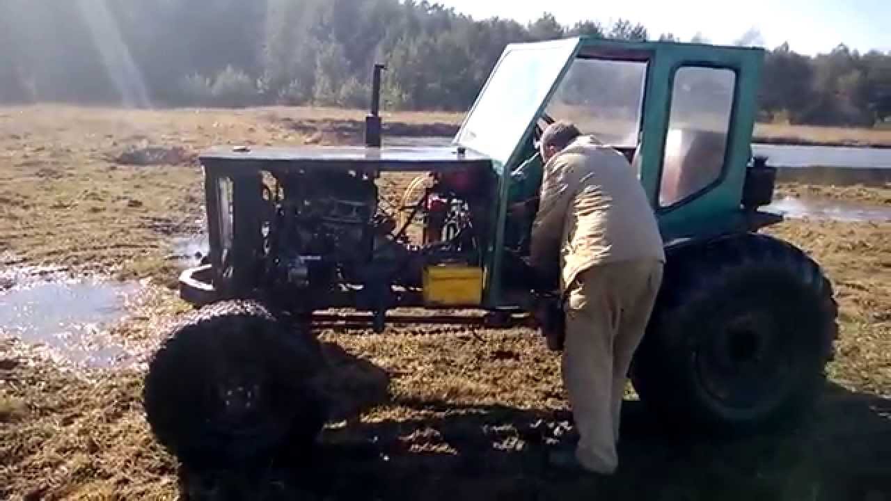 Видео самодельных полноприводных тракторов Видео самодельных полноприводных тракторов
