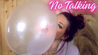 No Talking, Big Bubble Tricks And Really Big Bubblegum Bubbles