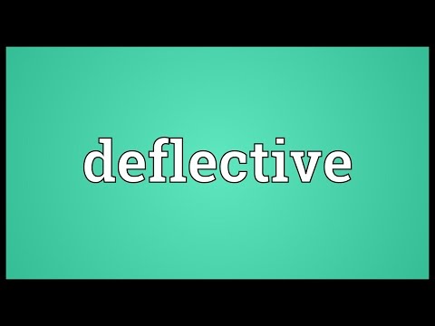 Header of deflective
