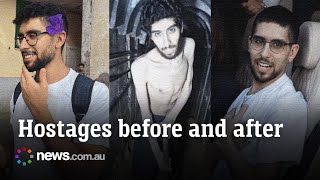 Israeli Hostages Released As Photos Capture Nightmare Ordeal