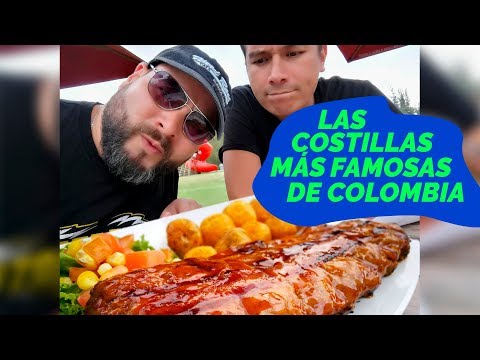 Las costillas más famosas de COLOMBIA *Salimos corriendo sin pagar*