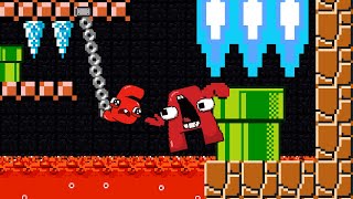Alphabet Lore And Baby Plush Toys Rising Lava And Ice Escape Challenge Game Animation